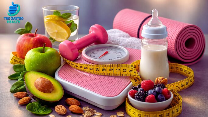 Weight Loss Tips for Women Postpartum and Breastfeeding